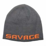 Шапка Savage Logo Beanie (grey/orange) (купить в Калининграде)