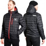 Куртка стеганная, утепленная Alaskan Juneau цвет черный/красный (купить в Калининграде)